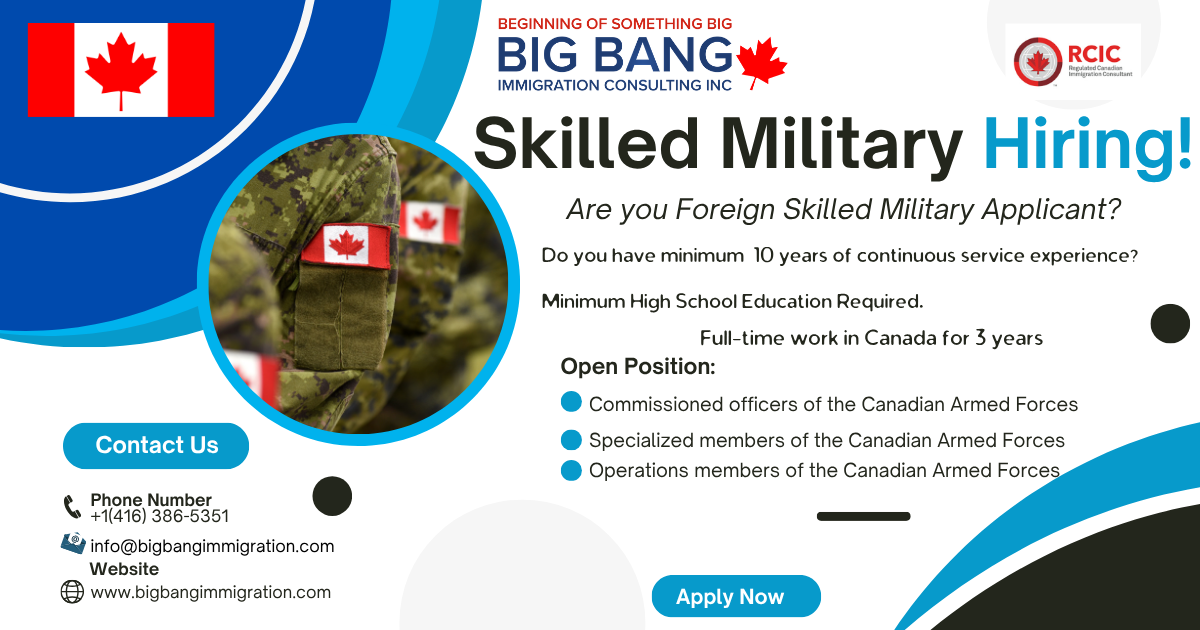 Skilled Military Recruits Category